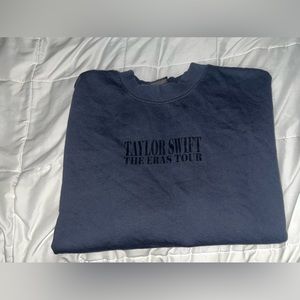 Eras tour blue crewneck